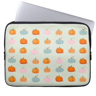 Farbenfrohe Pumpkins Laptopschutzhülle