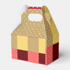 Farbenfrohe Punkte Stilvoll Geschenkschachtel