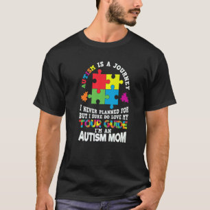 farbenfrohe Puzzleteile Autismus-Bewusstsein Fried T-Shirt
