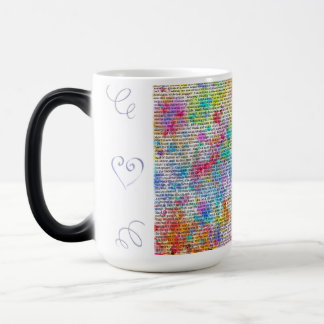 Farbenfrohe Ramblas die Tasse