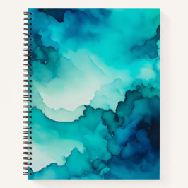 Farbenfrohe Raucher-Art-Spirale-Notebook Notizbuch