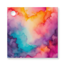 Farbenfrohe Raucherkunstschilder