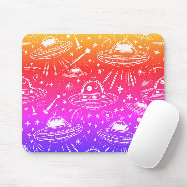 Farbenfrohe Raumgestaltung Mousepad (Mit Mouse)