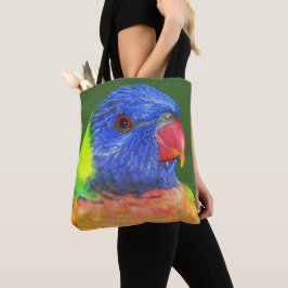 Farbenfrohe Regenbogen Lorikeet Parrot Foto