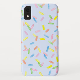 Farbenfrohe Regenbogen-Sprinklen, Aquarell Case-Mate iPhone Hülle