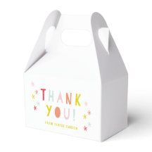 Farbenfrohe Regenbogen Vielen Dank Kindergeburtsta