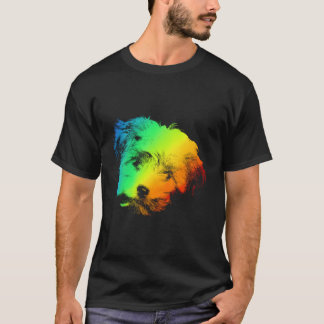 Farbenfrohe Regenbogen Vintages Shirt Niedliche Sh