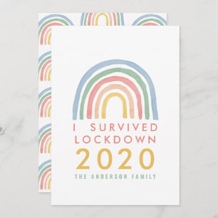 Farbenfrohe Regenbogen Weihnachten überlebte ich S