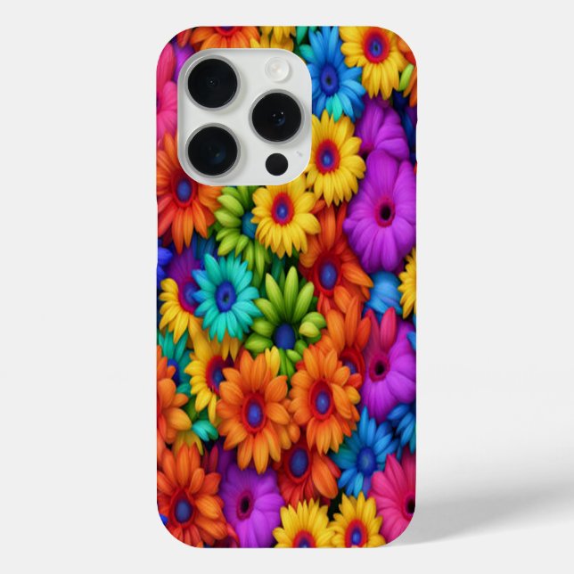 Farbenfrohe Regenbogenblume #22 - iPhone-Fälle Case-Mate iPhone Hülle (Rückseite)