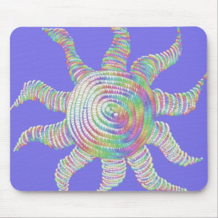Farbenfrohe RegenbogenSun Mousepad