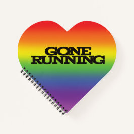 Farbenfrohe Regenbogenwirkung Hintergrundspiel Notizbuch