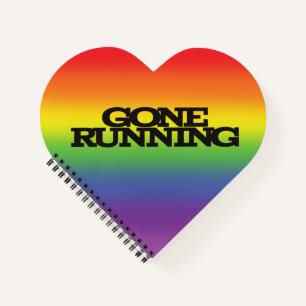 Farbenfrohe Regenbogenwirkung Hintergrundspiel Notizbuch