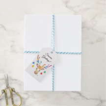 Farbenfrohe Rentiere