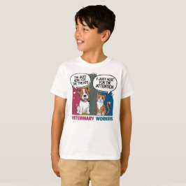 Farbenfrohe Retro Vintage Tierarzneimittel T - Shi T-Shirt