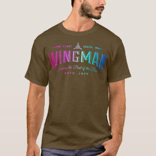 Farbenfrohe RGB-Typografie T-Shirt