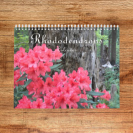 Farbenfrohe Rhododendren Kalender