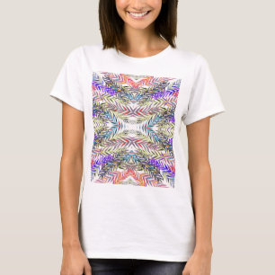 Farbenfrohe Risiken T-Shirt