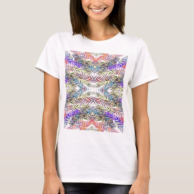 Farbenfrohe Risiken T-Shirt (Vorderseite)
