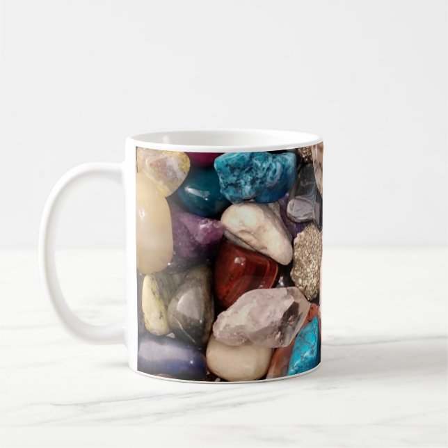 Farbenfrohe Rock Collection Kaffeetasse (Links)