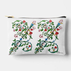 Farbenfrohe römische Ornamente Druck Nähtasche Zubehörtasche