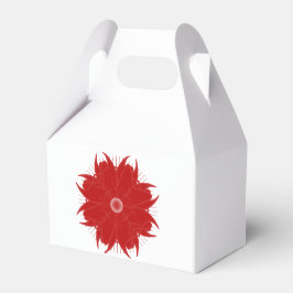 Farbenfrohe Rosette Gefallen Box Geschenkschachtel