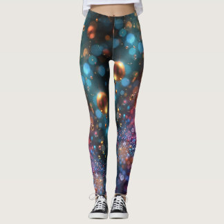 Farbenfrohe Rübselstrumpfhose Leggings