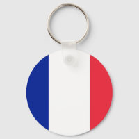 Farbenfrohe Rundflagge in Frankreich