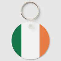 Farbenfrohe Rundflagge in Irland