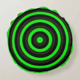 Farbenfrohe Rundkissen mit Circle Design Rundes Kissen