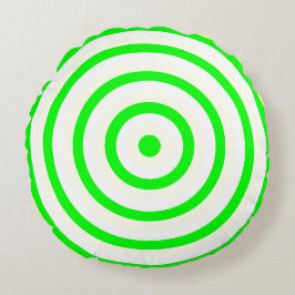 Farbenfrohe Rundkissen mit Circle Design Rundes Kissen