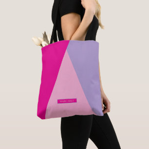 Farbenfrohe Rush trendige moderne Minimal-Tasche