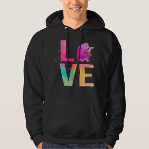 Farbenfrohe Schimpanzee Mama Geschenke Schimpanse Hoodie