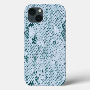 Farbenfrohe Schlangenhautgestaltung in blau-grün u Case-Mate iPhone Hülle