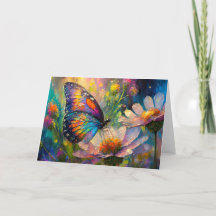 Farbenfrohe Schmetterlinge und Wildblumen bei Sonn