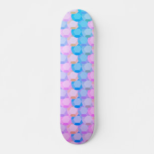 Farbenfrohe Sequins Skateboard