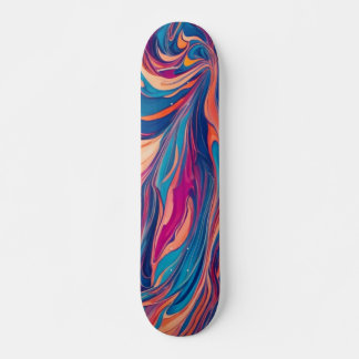 Farbenfrohe Skateboard