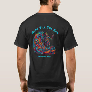 Farbenfrohe Skelettwanderung T-Shirt