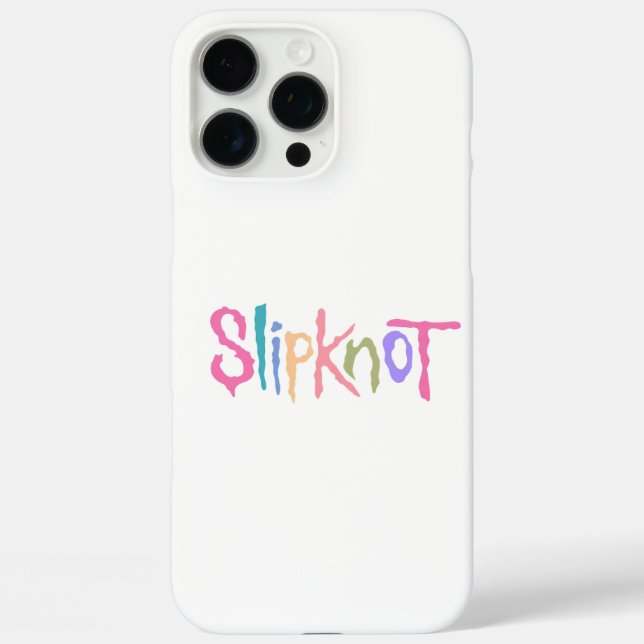 Farbenfrohe Slipknot Band iPhone Case (Rückseite)