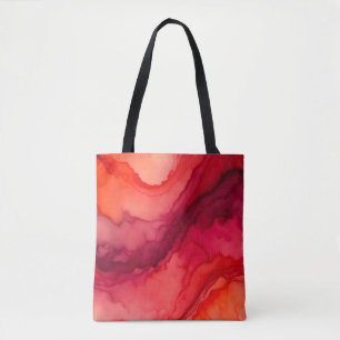 Farbenfrohe Smoke Art Traumtasche