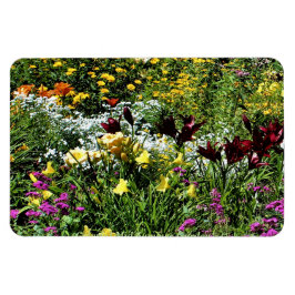 Farbenfrohe Sommergärten! Magnet
