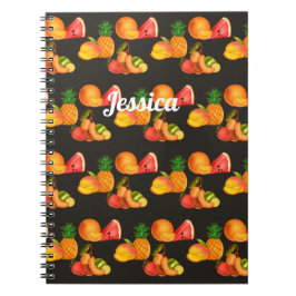 Farbenfrohe Sommerküche Notizblock