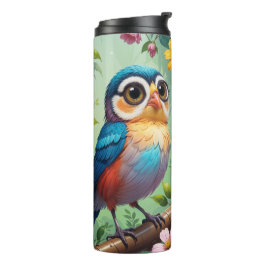 Farbenfrohe Songbird-Thermal-Tumbler Thermosbecher