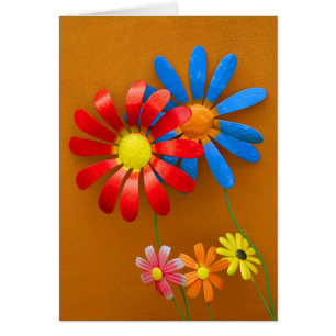 Farbenfrohe Sonnenblumendekoration