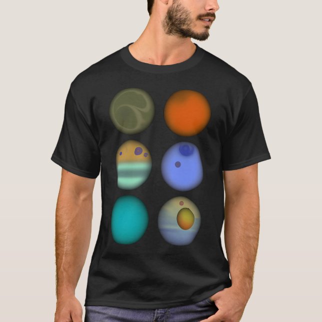 Farbenfrohe Sonnenkollektoren T-Shirt (Vorderseite)
