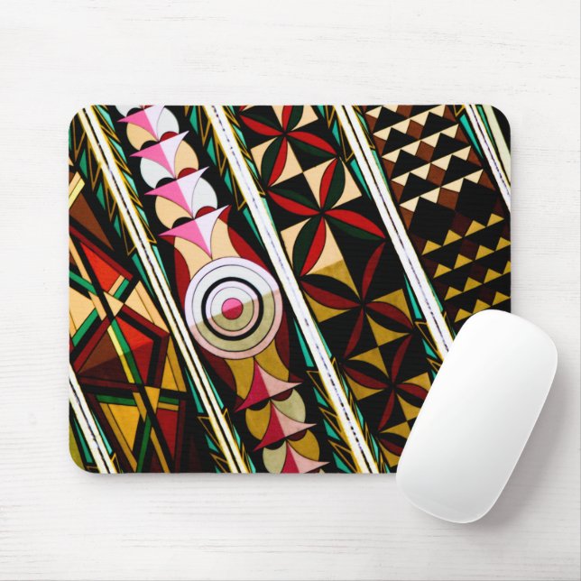 Farbenfrohe spanische Deckenarchitektur Mousepad (Mit Mouse)