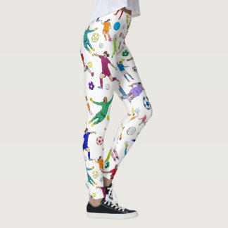 Farbenfrohe Spielmuster Leggings