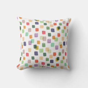 Farbenfrohe Splash: Abstrakter nahtloser Hintergru Kissen