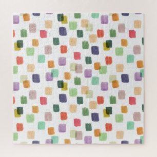 Farbenfrohe Splash: Abstrakter nahtloser Hintergru Puzzle