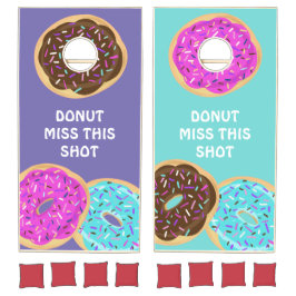 Farbenfrohe Sprinkled Donuts Illustration