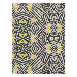 Farbenfrohe Spritzer und dynamische Linien Tischdecke